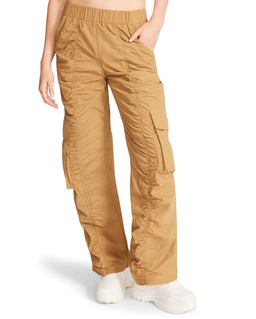 Pantalones Steve Madden Kenzie Mujer Beige | ES MR834S